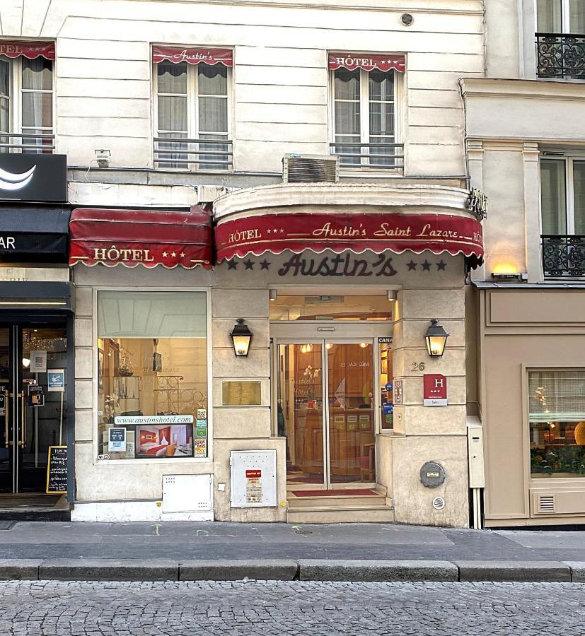 Austin'S Saint Lazare Hotel Paris Luaran gambar