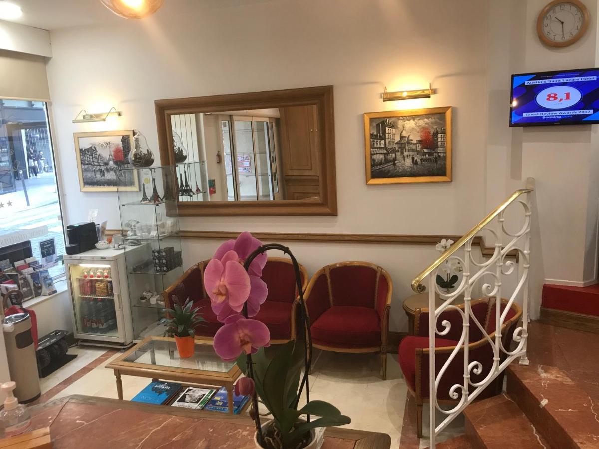 Austin'S Saint Lazare Hotel Paris Luaran gambar