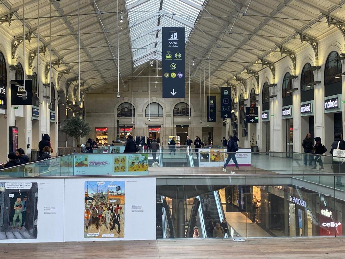 Austin'S Saint Lazare Hotel Paris Luaran gambar