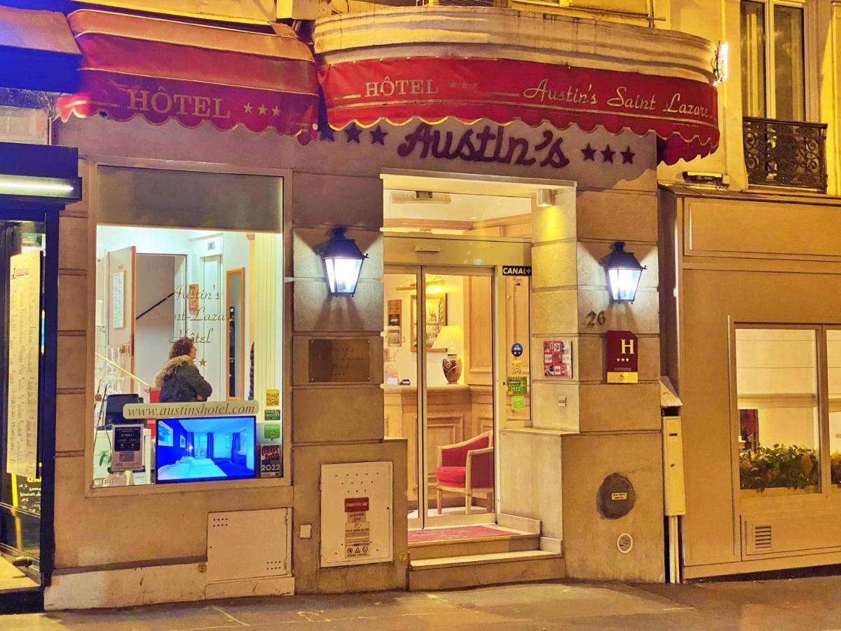Austin'S Saint Lazare Hotel Paris Luaran gambar