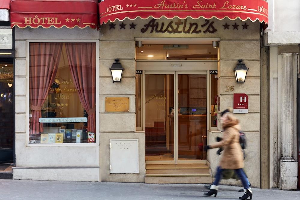 Austin'S Saint Lazare Hotel Paris Luaran gambar